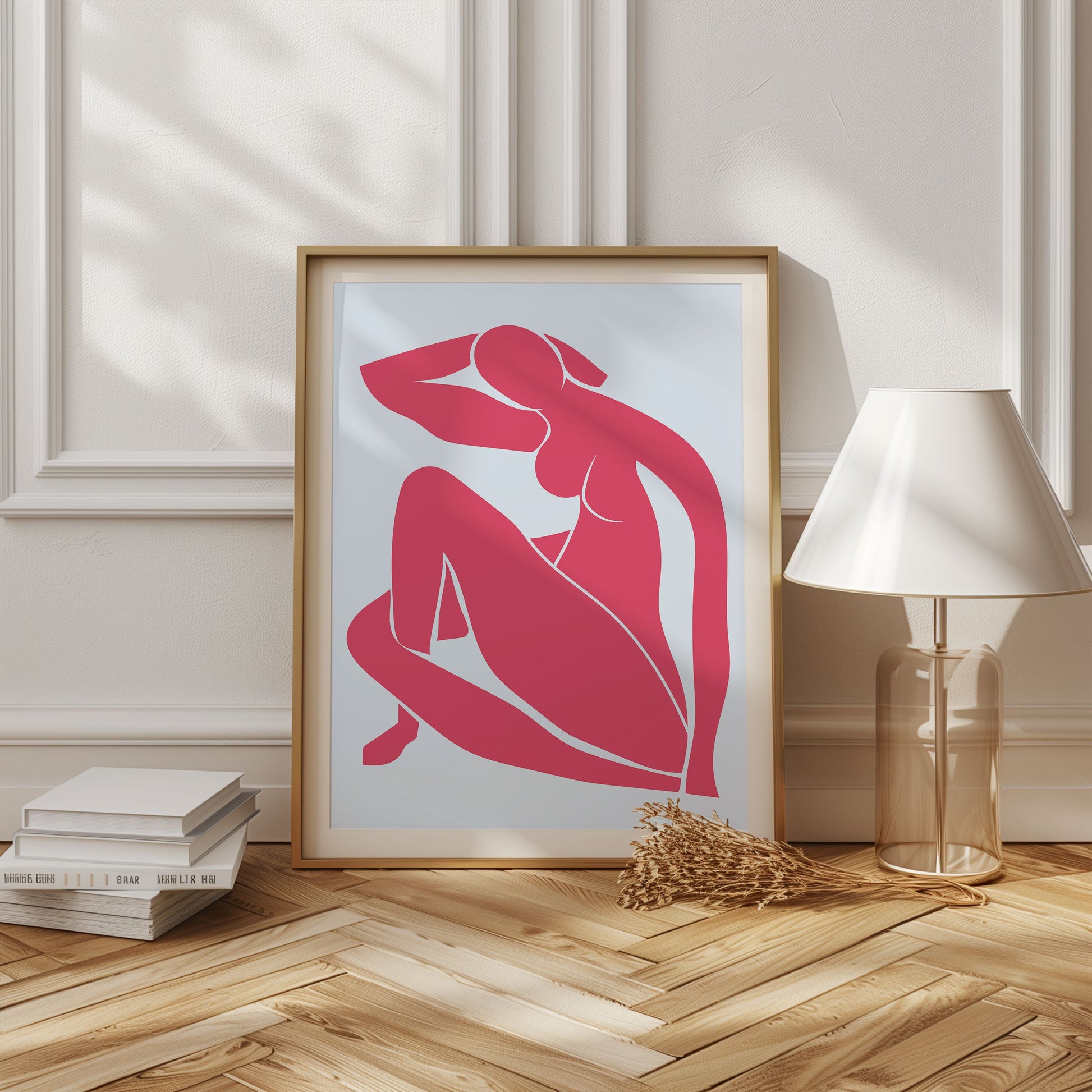 Body Positivity in Red - Poster - Arthena
