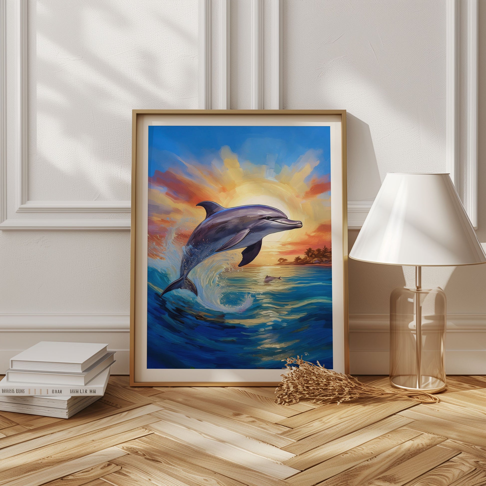 Happy Dolphine - Poster - Arthena