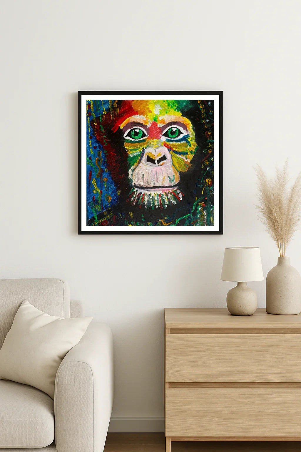 Bunter Affe - Poster