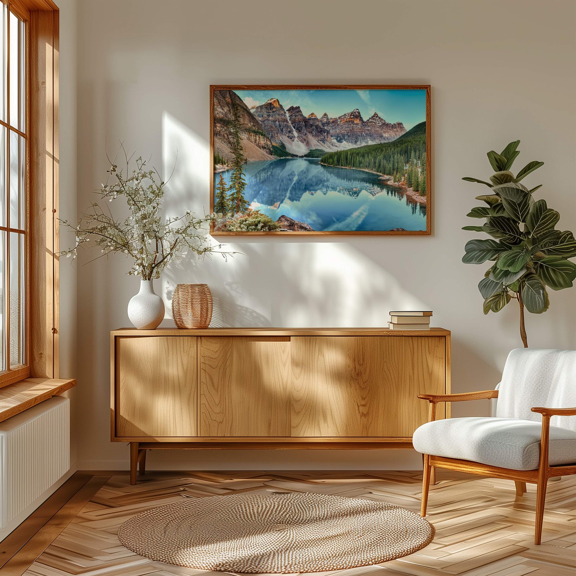 Mountain Mirrors - Poster - Arthena