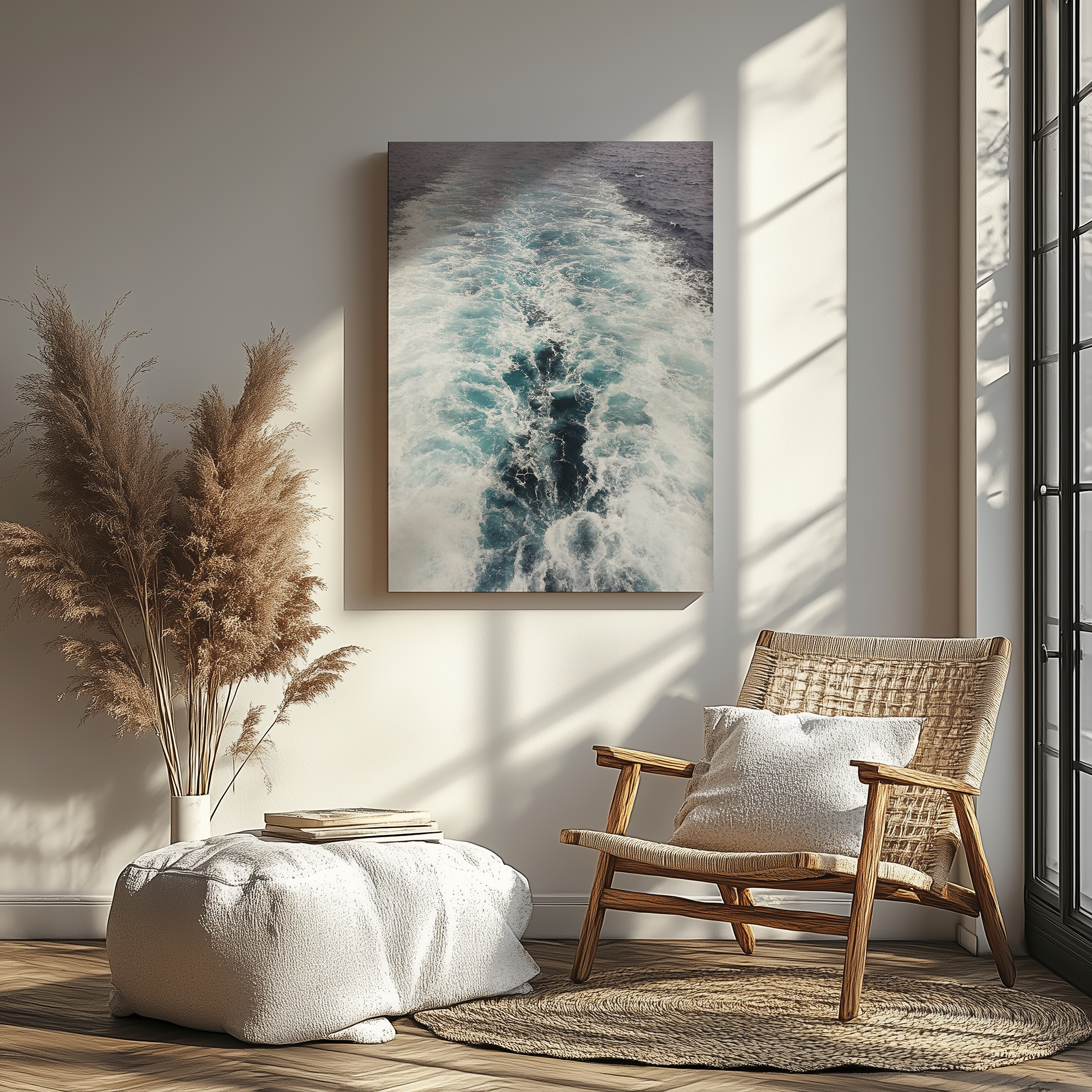 Vågens väg - Canvas