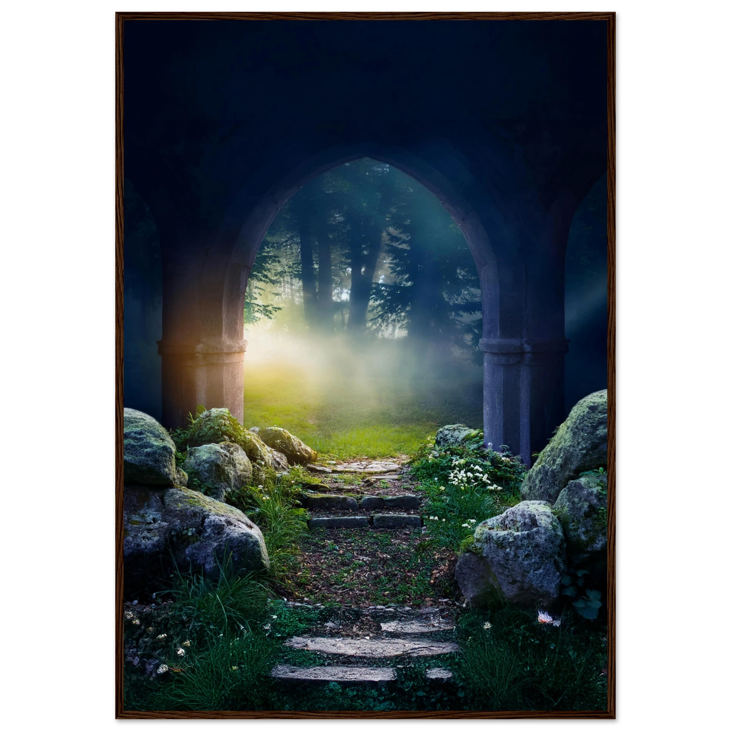 Portal to Tranquility - Poster - Arthena