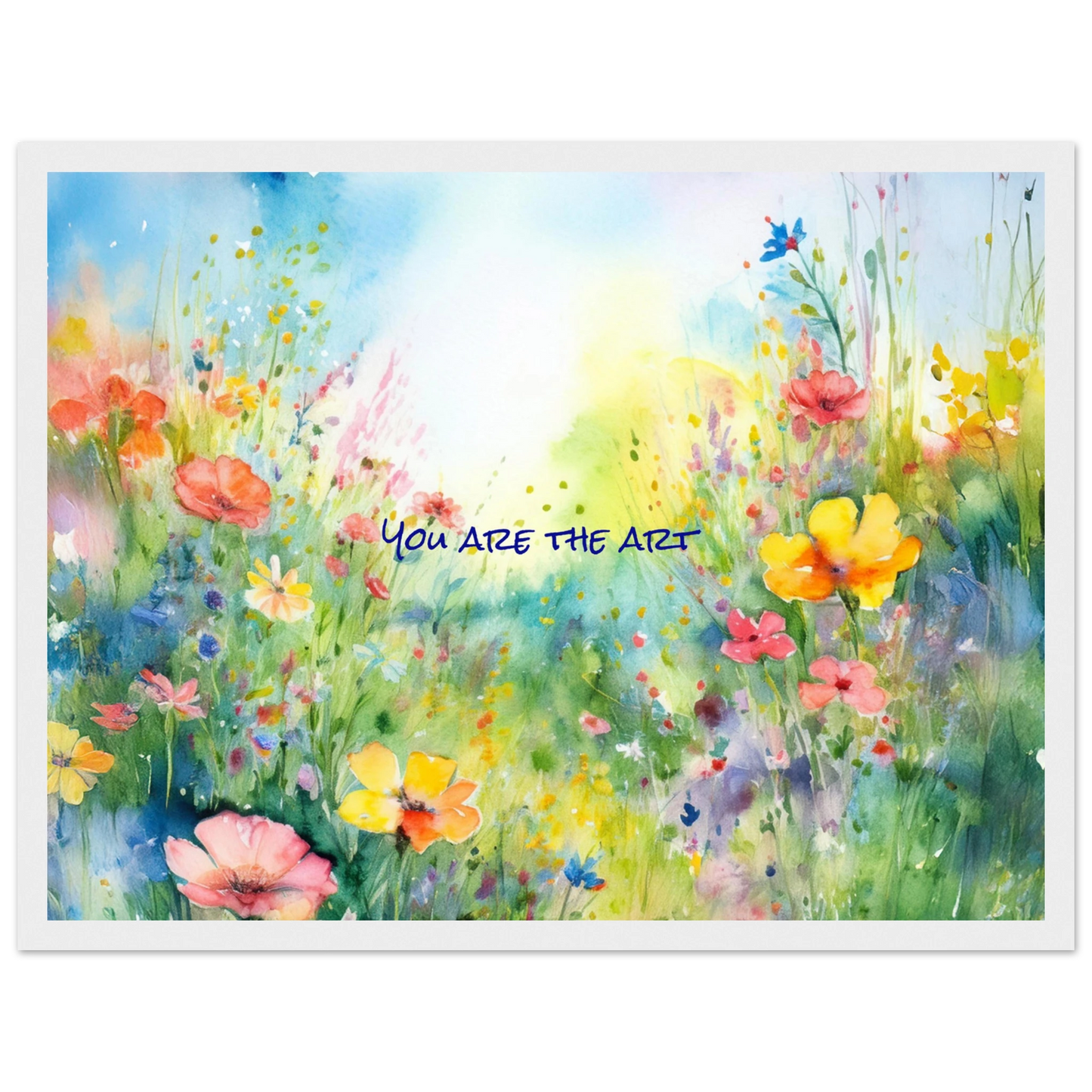 You Are The Art - Poster - Arthena