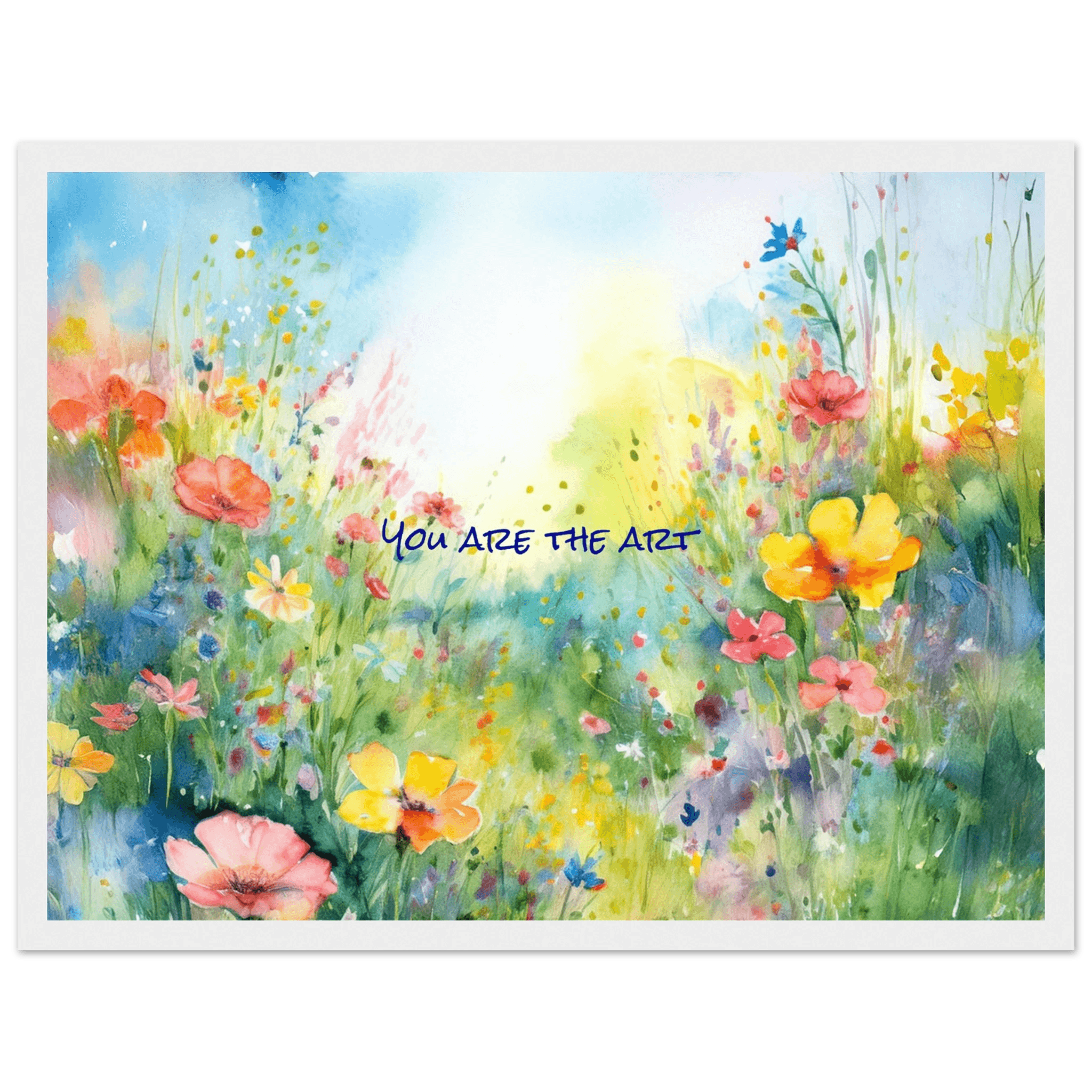 You Are The Art - Poster - Arthena
