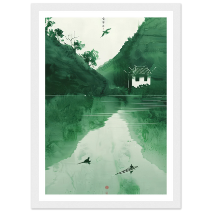 The green mirror - Poster - Arthena