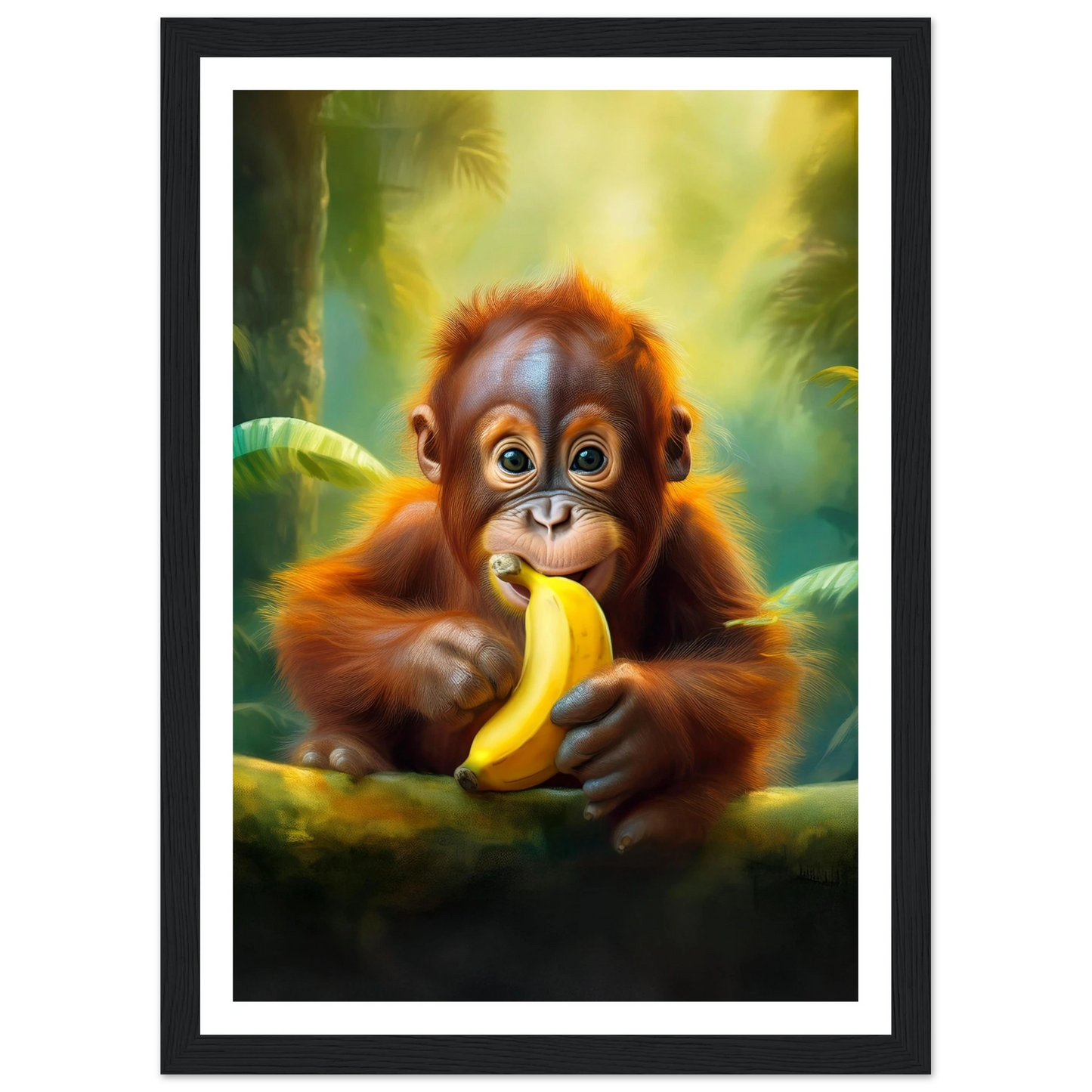 Orangutang Baby - Poster - Arthena