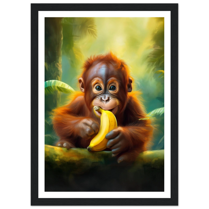 Orangutang Baby - Poster - Arthena