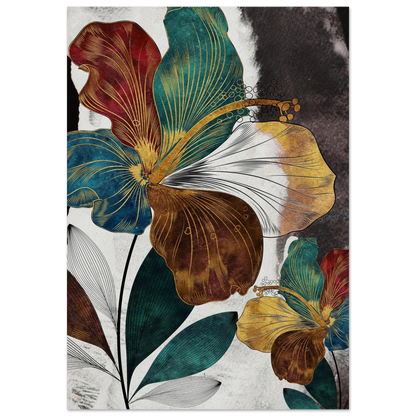 Golden Bloom Symphony - Poster - Arthena