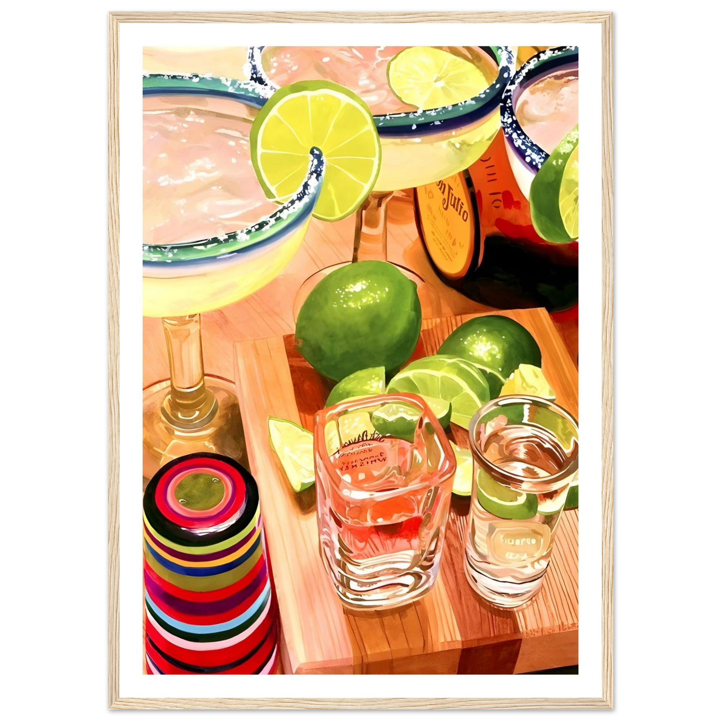 Fiesta in a Glass - Poster - Arthena