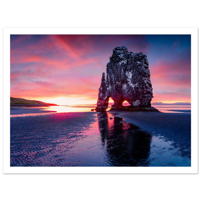 Rock of Fire and Sky - Poster - Arthena