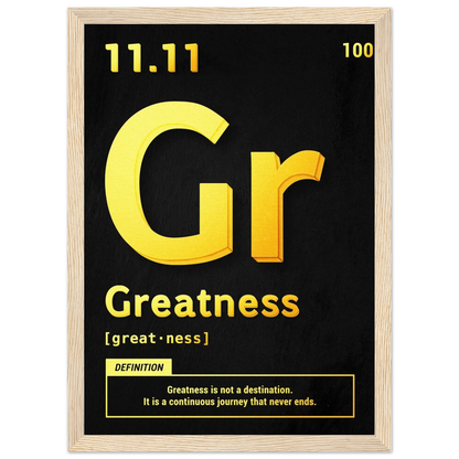 Greatness - Poster - Arthena