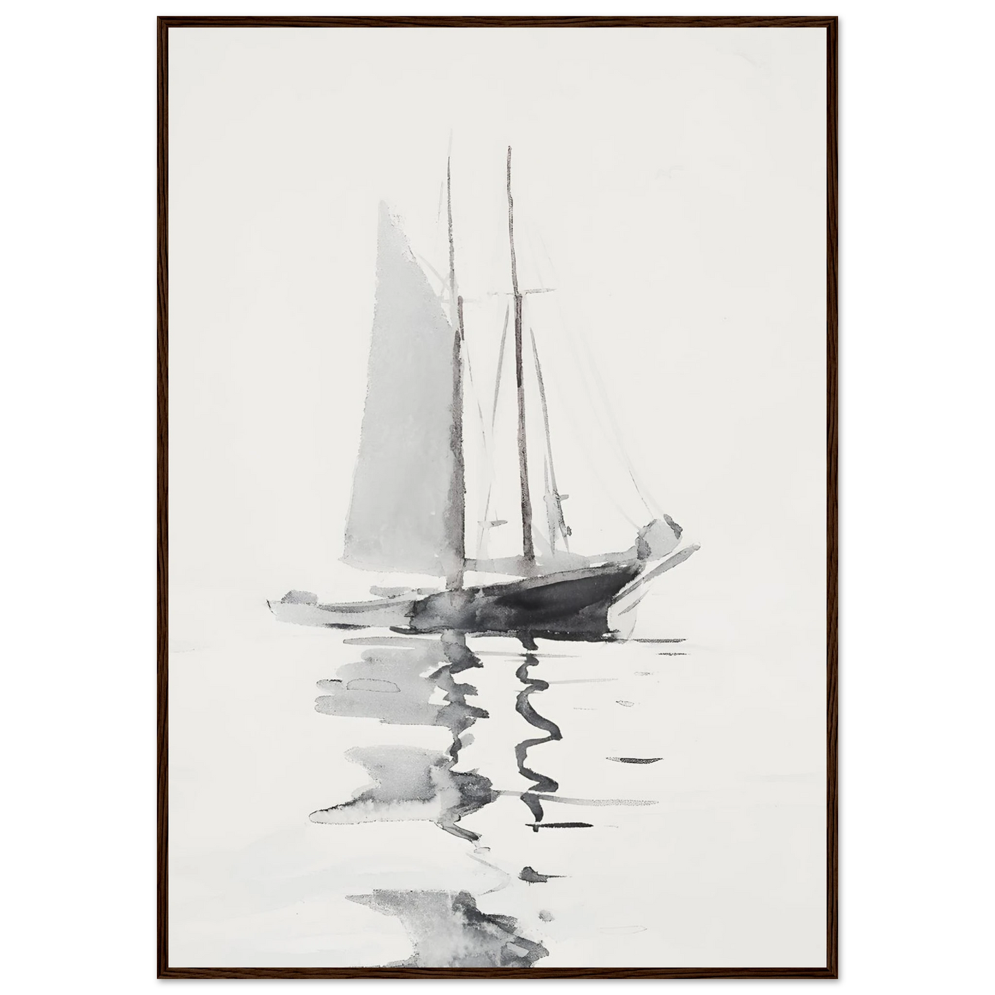 Abstract boat - Poster - Arthena