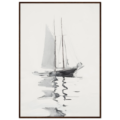 Abstract boat - Poster - Arthena