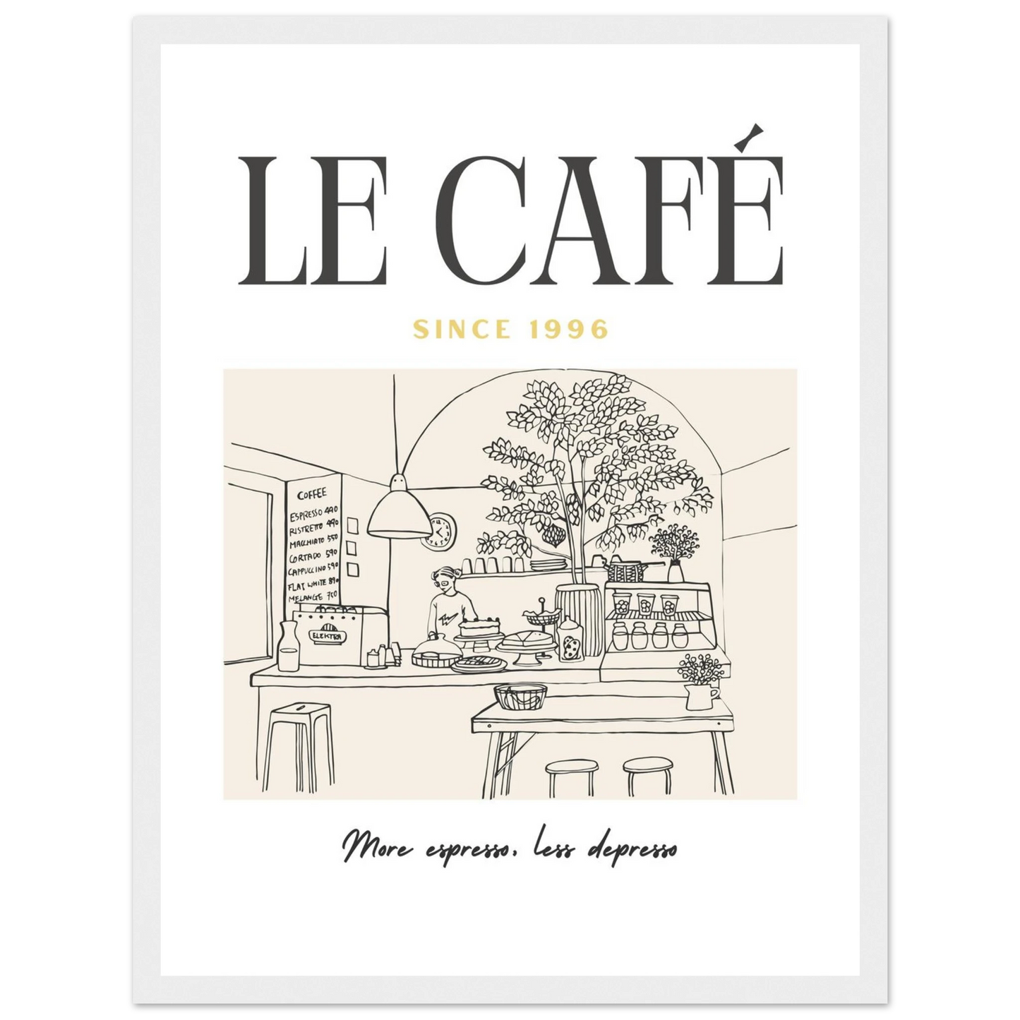 Le Café - Poster - Arthena