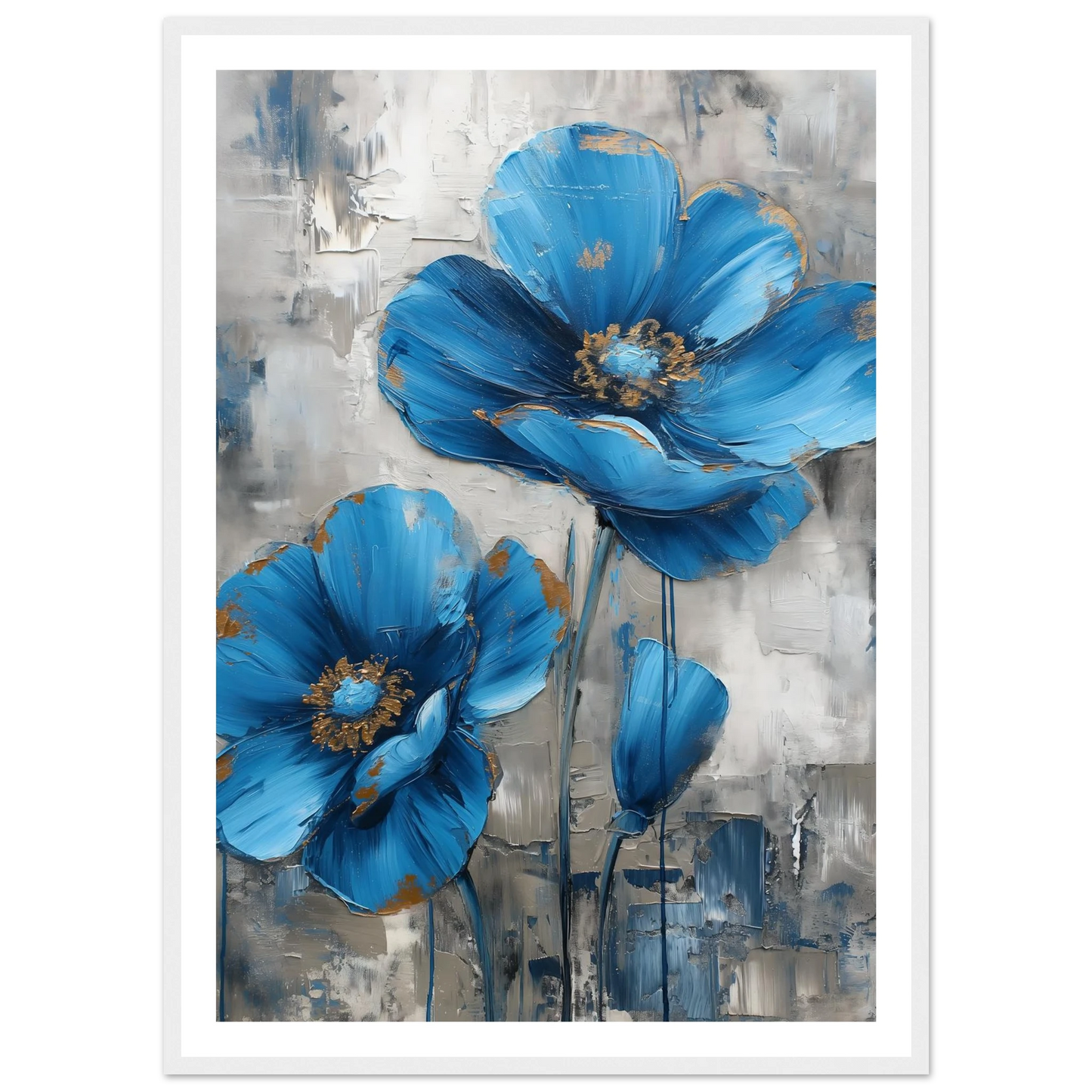 Blue in Bloom - Poster - Arthena