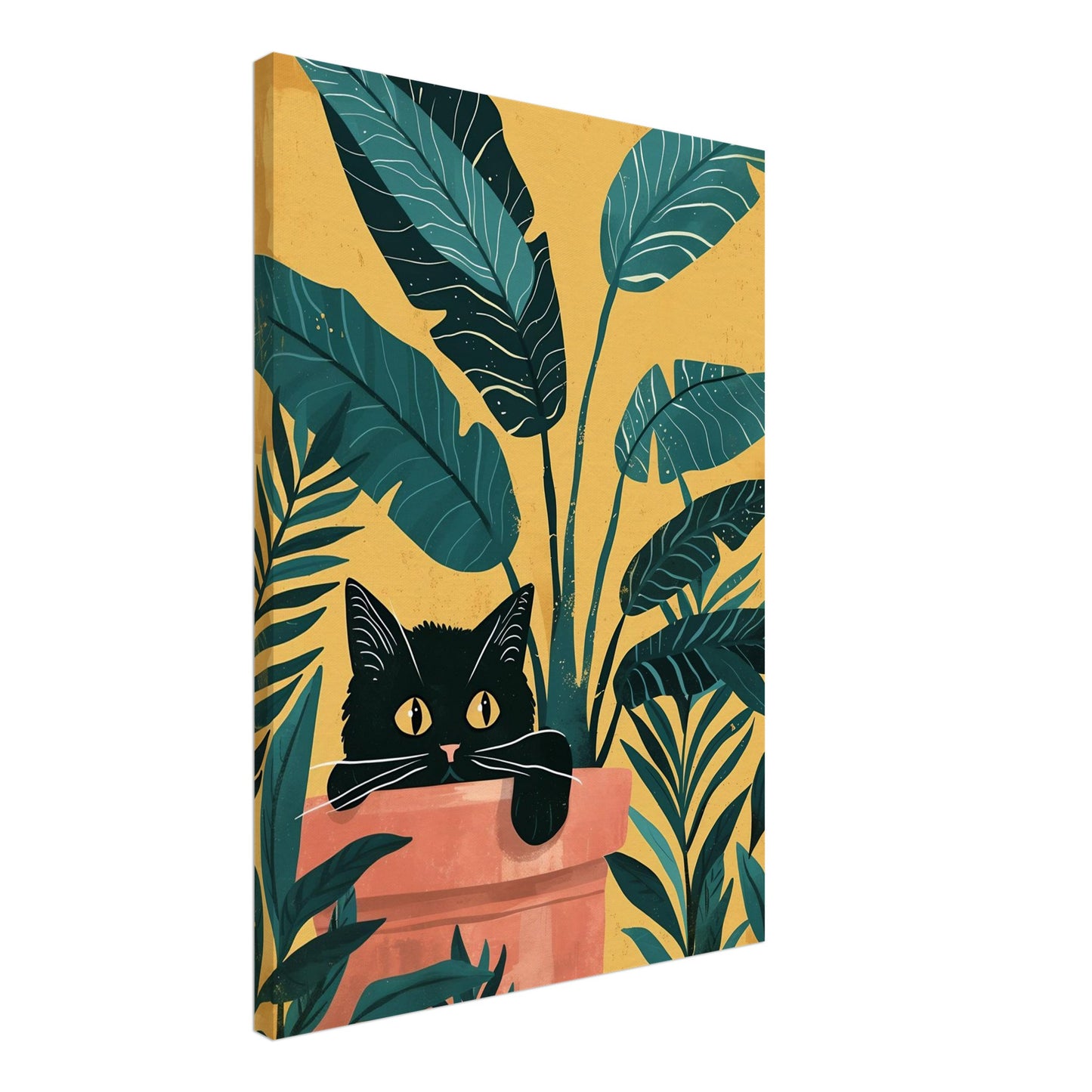 Hidden Paws - Canvas - Arthena
