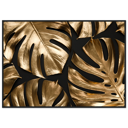 Monstera Luxe - Poster - Arthena