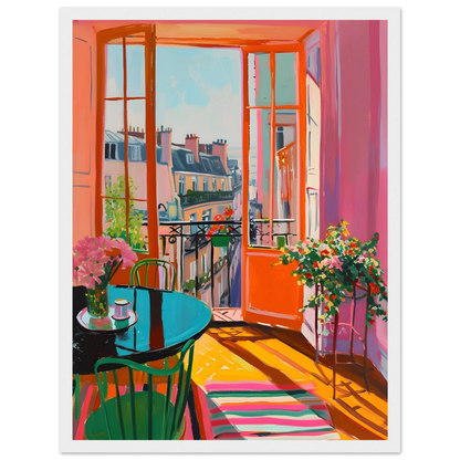 Parisian Morning View - Poster - Arthena