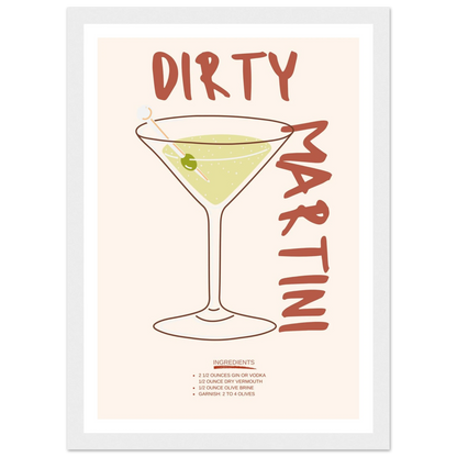 Dirty Martini - Poster - Arthena