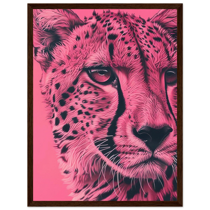 A Pink Cheetah - Poster - Arthena