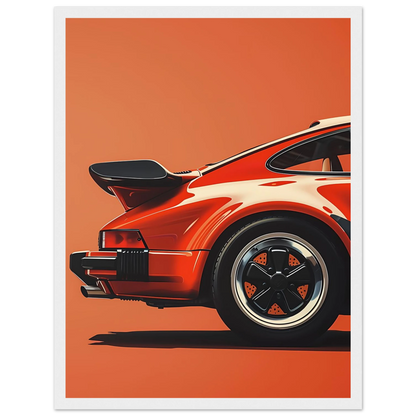 Retro Car - Poster - Arthena