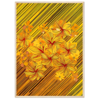 Golden Blossoms - Poster - Arthena