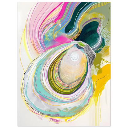 Colorful Oyster - Poster - Arthena