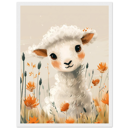 Baby Lamb - Poster - Arthena