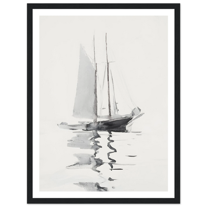 Abstract boat - Poster - Arthena