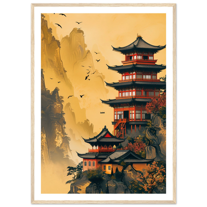 Temple of Tranquility - Poster - Arthena