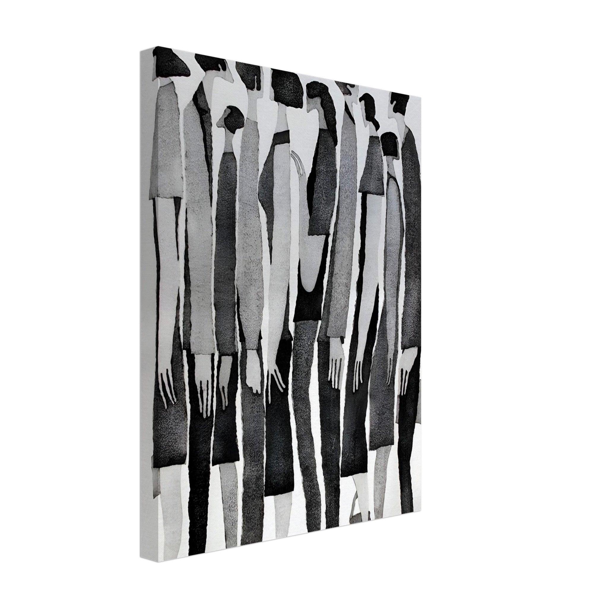 Silent Crowd - Canvas - Arthena