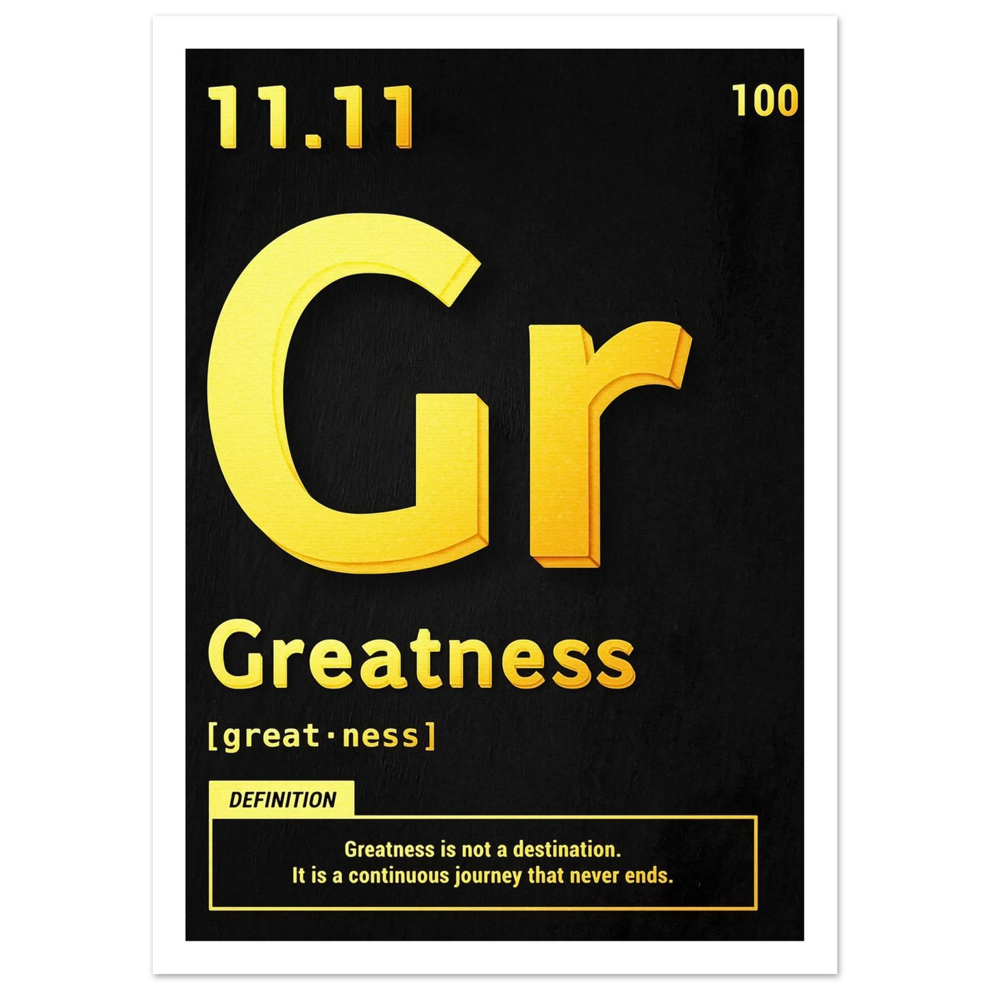 Greatness - Poster - Arthena