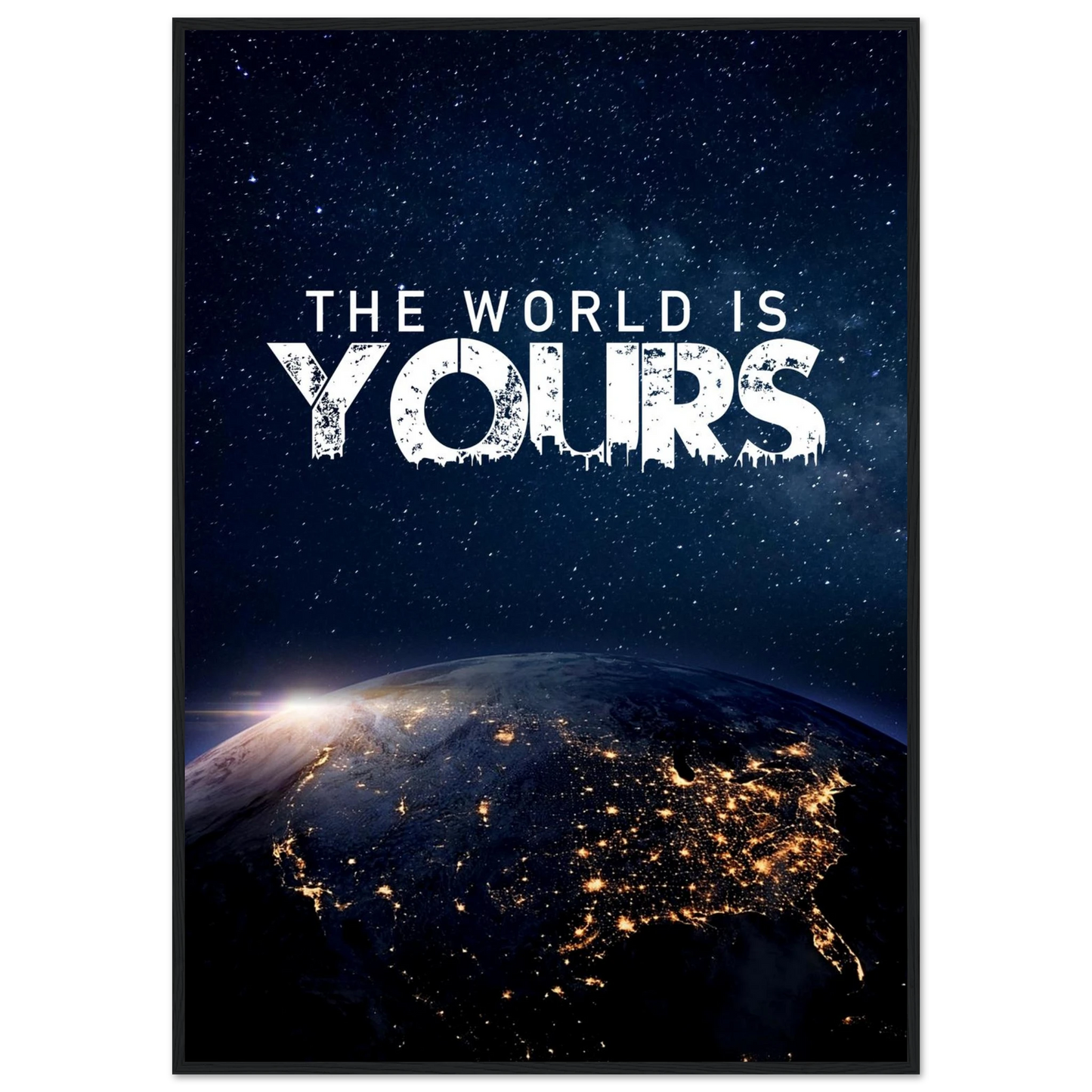 The World Is Yours - Poster - Arthena