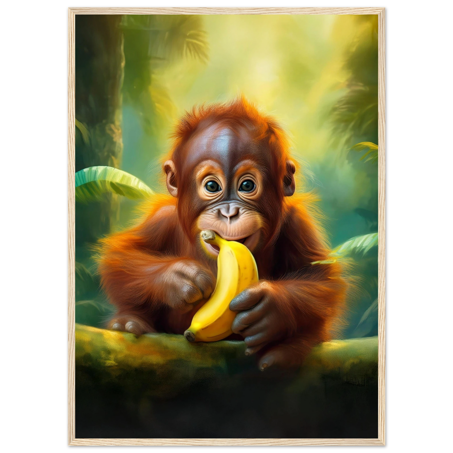 Orangutang Baby - Poster - Arthena
