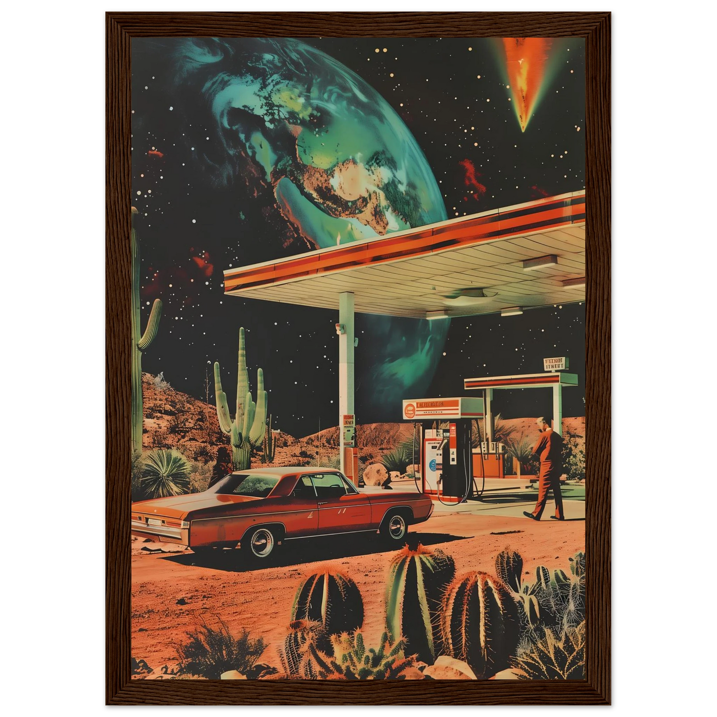 Interstellar Pit Stop - Poster - Arthena