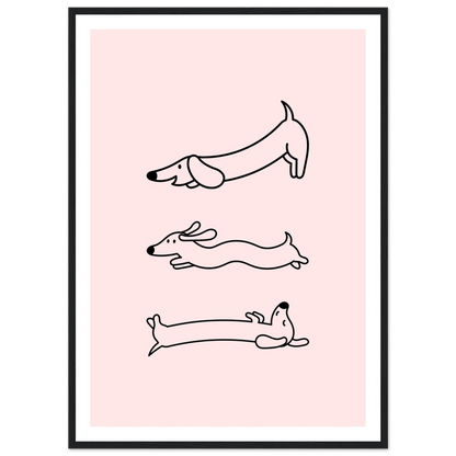 Happy Wienerdog - Poster - Arthena