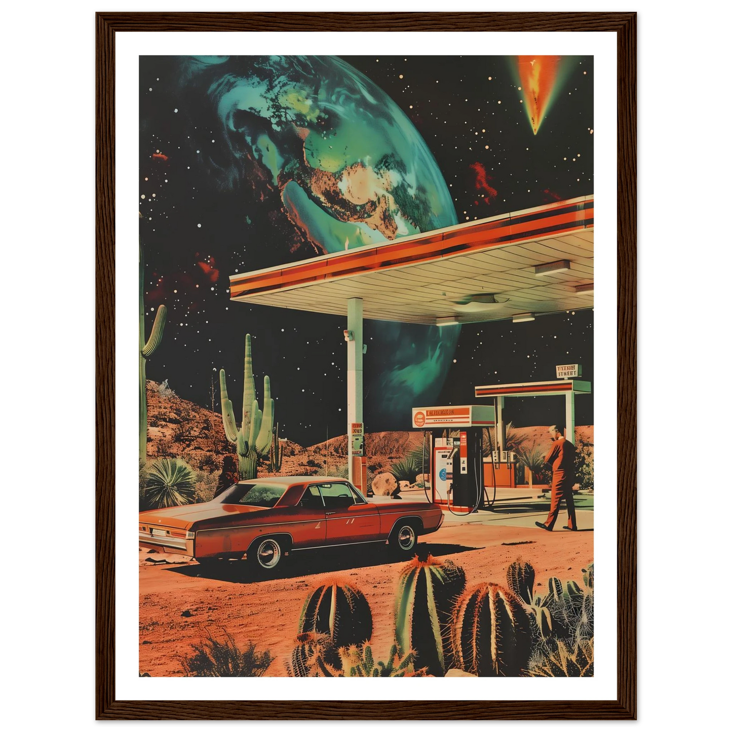 Interstellar Pit Stop - Poster - Arthena