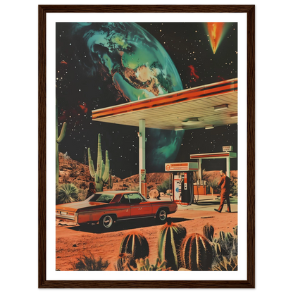 Interstellar Pit Stop - Poster - Arthena