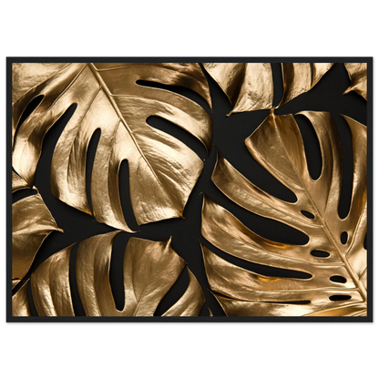 Monstera Luxe - Poster - Arthena
