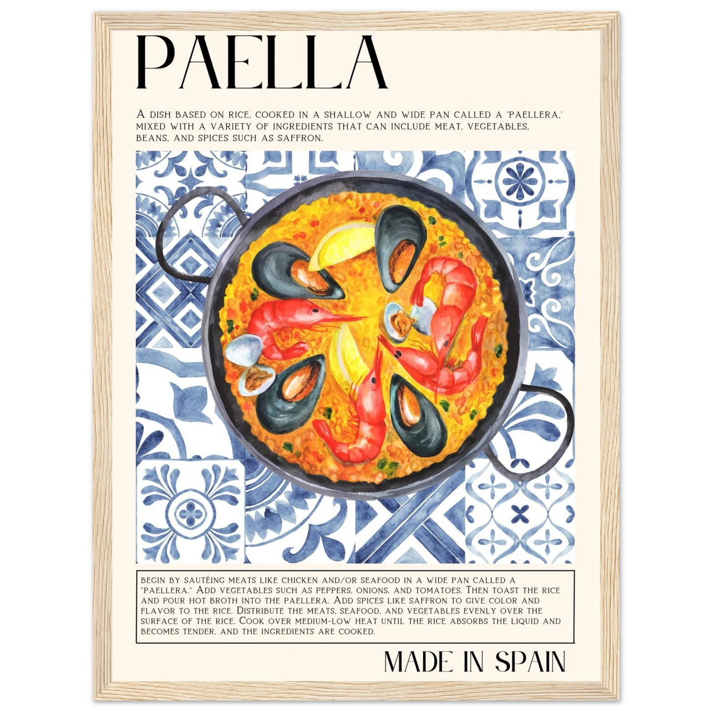 Paella - Poster - Arthena