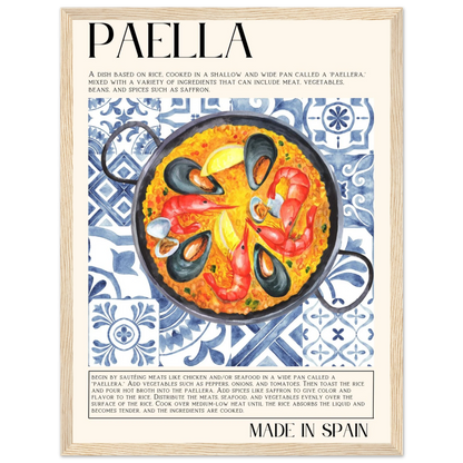 Paella - Poster - Arthena