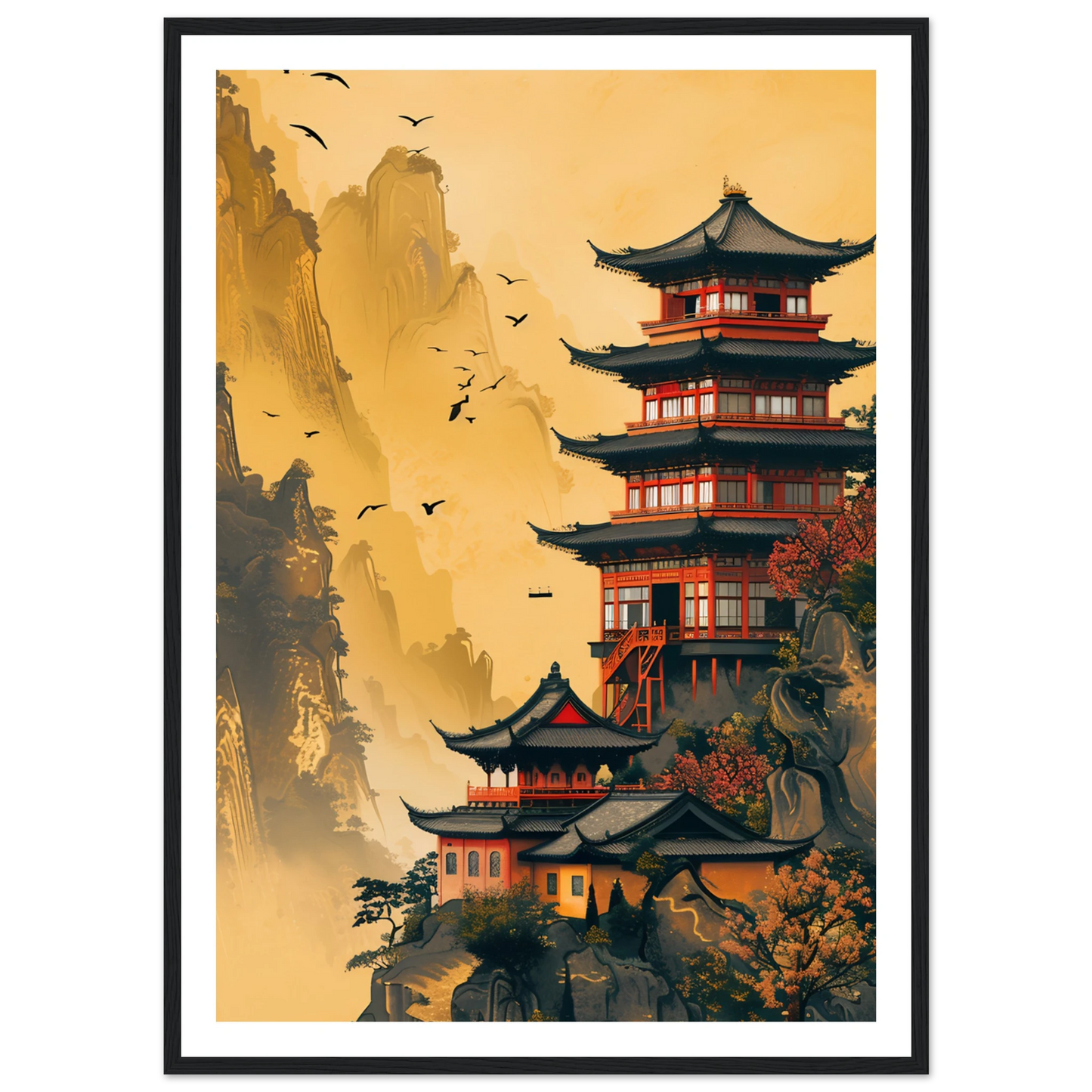 Temple of Tranquility - Poster - Arthena