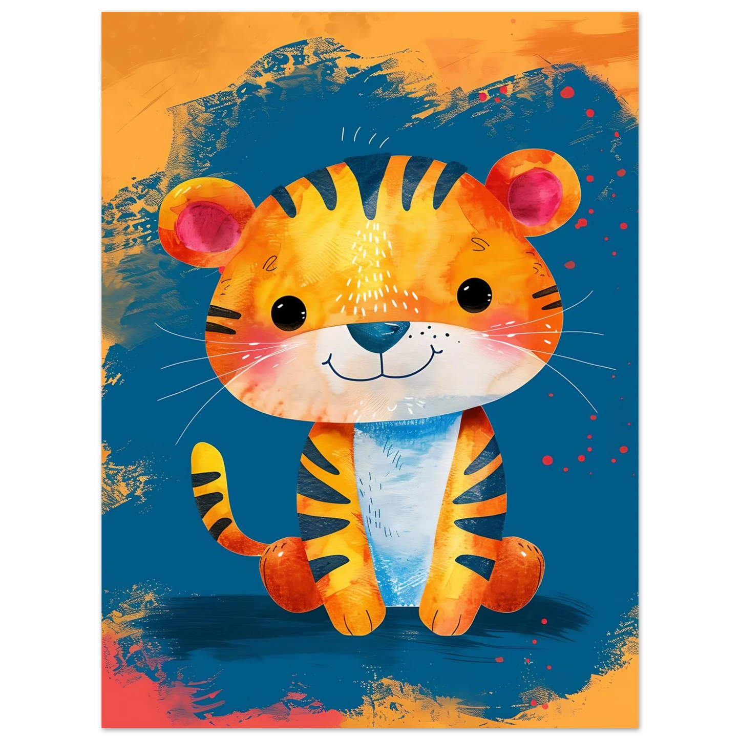 Baby Tiger - Poster - Arthena