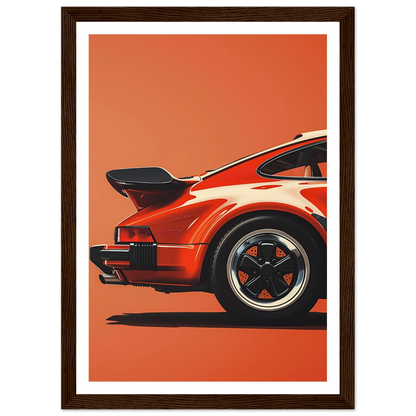 Retro Car - Poster - Arthena