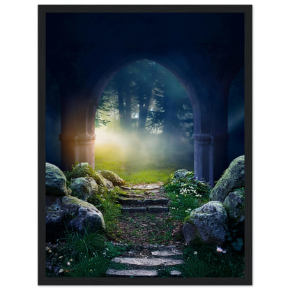 Portal to Tranquility - Poster - Arthena