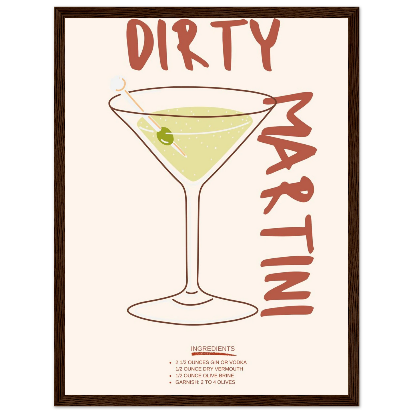 Dirty Martini - Poster - Arthena