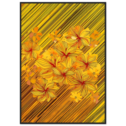 Golden Blossoms - Poster - Arthena