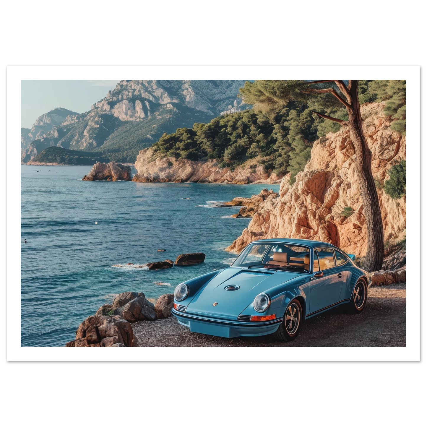 Car Tour of the Amalfi Coast - Poster - Arthena
