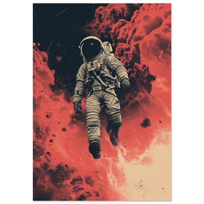 Scarlet Skies The Astronaut - Poster - Arthena