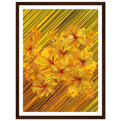 Golden Blossoms - Poster - Arthena